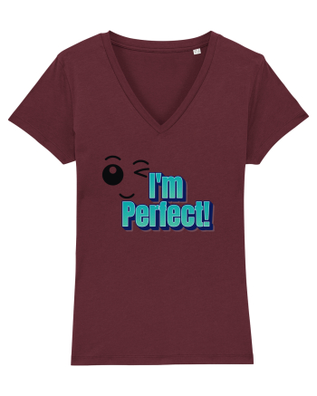 I'm perfect  Burgundy