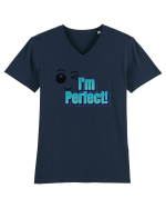I'm perfect  Tricou mânecă scurtă guler V Bărbat Presenter