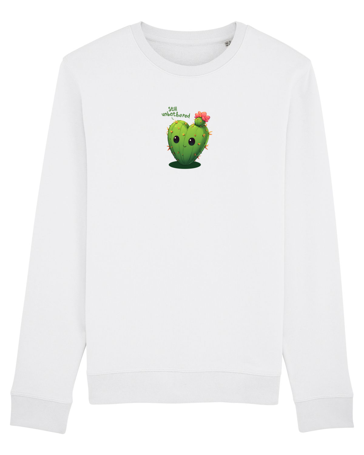 Bluză mânecă lungă Unisex Rise White