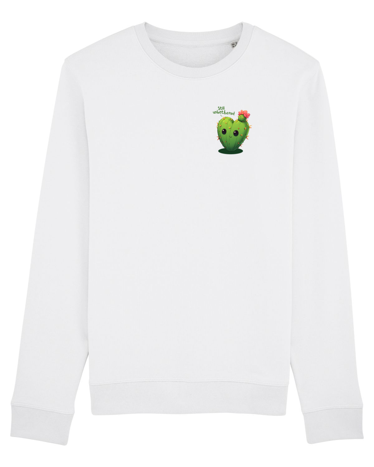 Bluză mânecă lungă Unisex Rise White