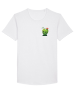STILL UNBOTHERED - CACTUS DRAGALAS - INIMA NECUCERITA INCA - lateral Tricou mânecă scurtă guler larg Bărbat Skater