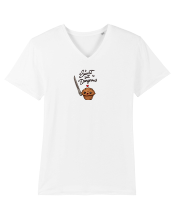 SWEET BUT DANGEROUS - DULCE DAR PERICULOS / PERICULOASA - CUPCAKE White