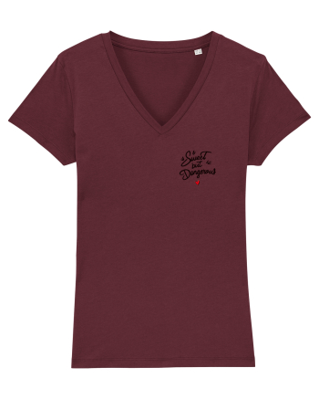 SWEET BUT DANGEROUS - DULCE DAR PERICULOS / PERICULOASA  Burgundy