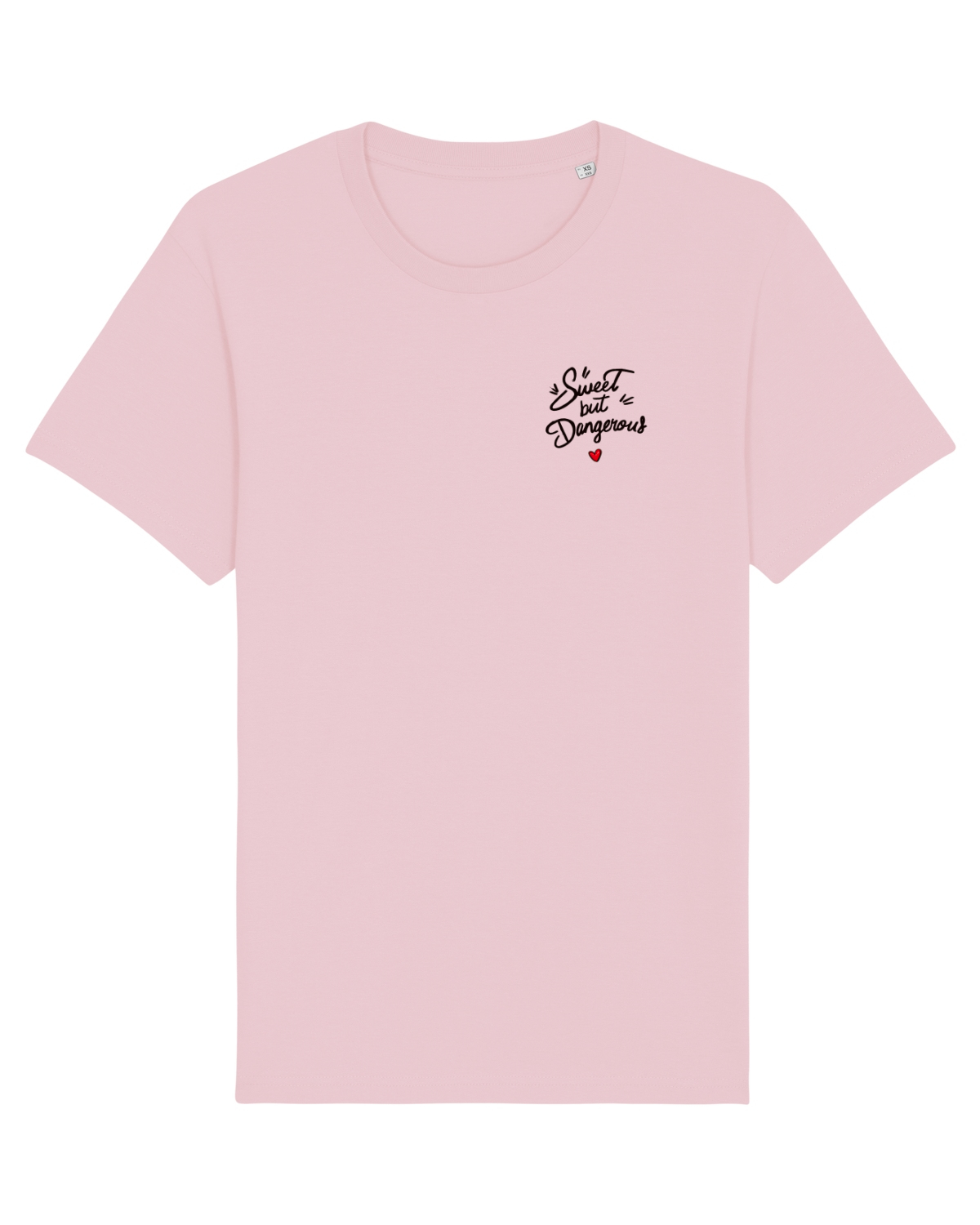 Tricou mânecă scurtă Unisex Rocker Cotton Pink