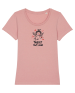 TARGET NOT FOUND - CUPIDON NU SI-A GASIT TINTA Tricou mânecă scurtă guler larg fitted Damă Expresser