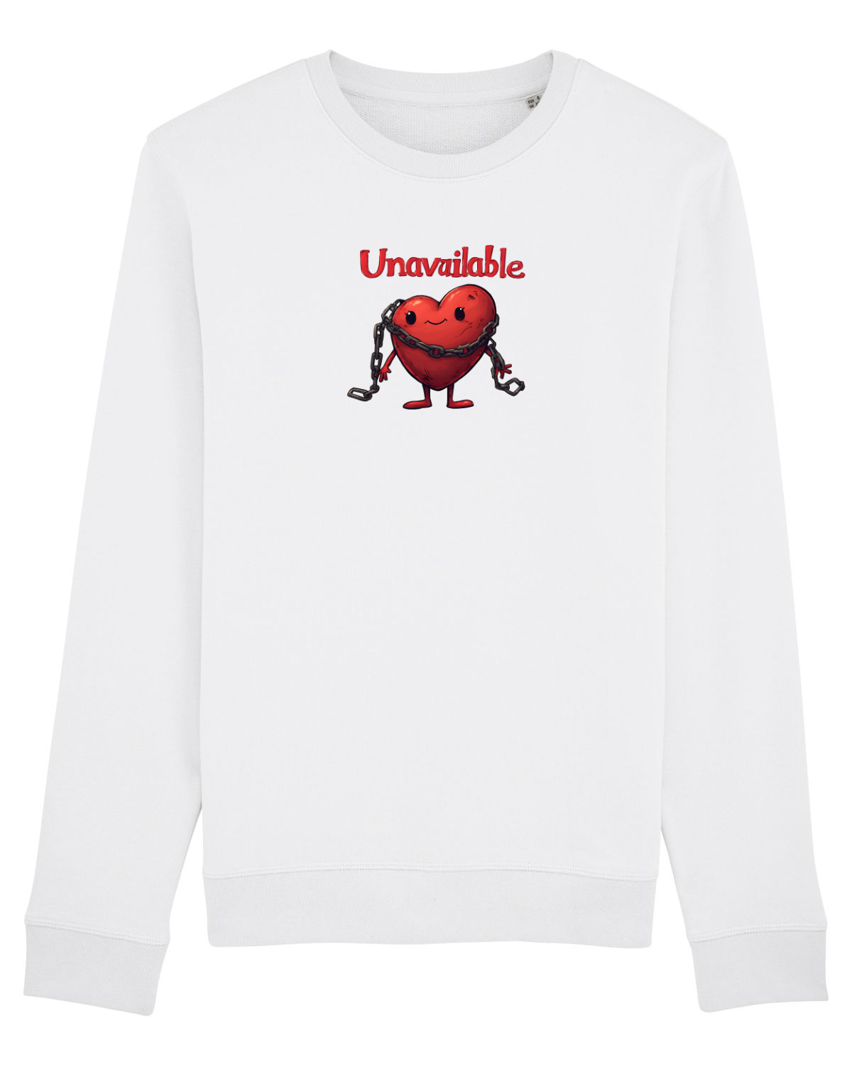 Bluză mânecă lungă Unisex Rise White