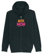 BEST MOM - CEA MAI BUNA MAMA Hanorac cu fermoar Unisex Connector