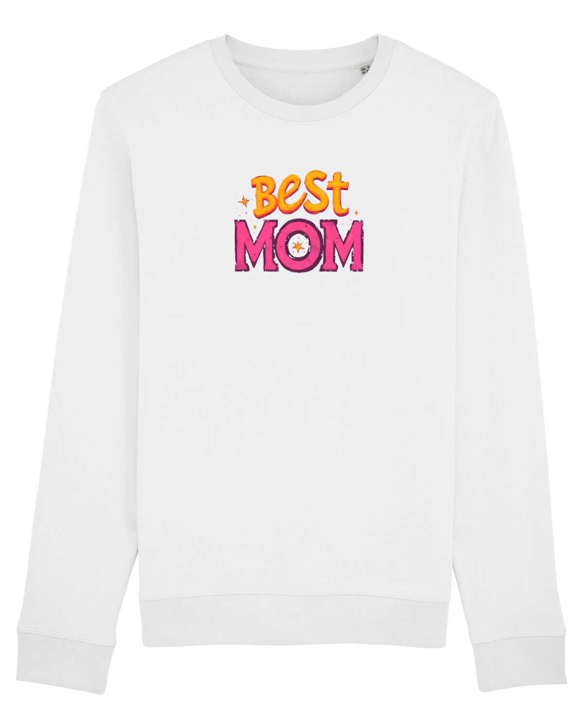 Bluză mânecă lungă Unisex Rise White