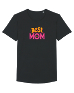 BEST MOM - CEA MAI BUNA MAMA Tricou mânecă scurtă guler larg Bărbat Skater