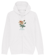MAMA - FLOAREA MEA PREFERATA Hanorac cu fermoar Unisex Connector