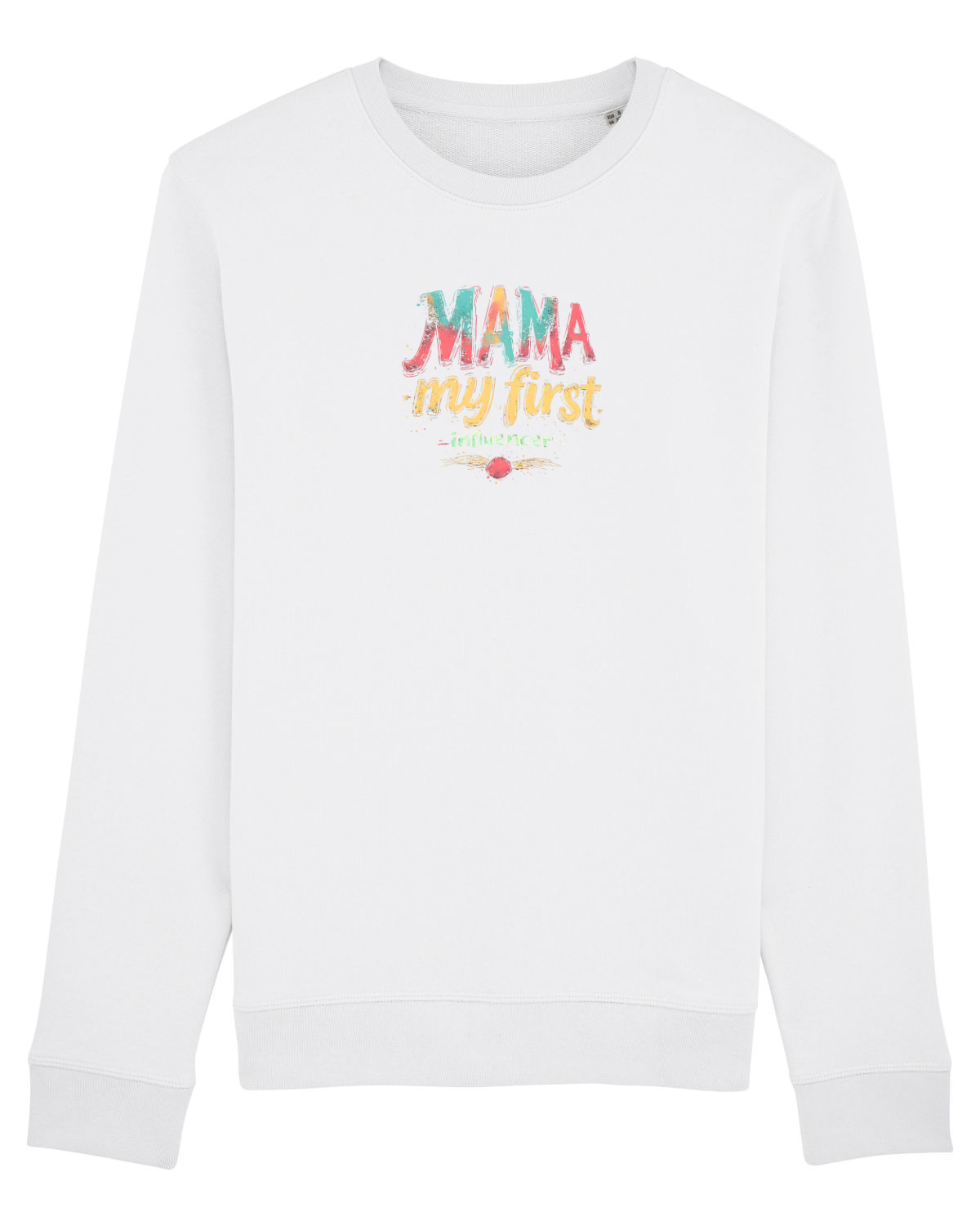 Bluză mânecă lungă Unisex Rise White