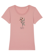 MAMA - SUFLETUL CASEI Tricou mânecă scurtă guler larg fitted Damă Expresser