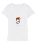 MAMA - SUFLETUL CASEI 2 Tricou mânecă scurtă guler V Damă Evoker
