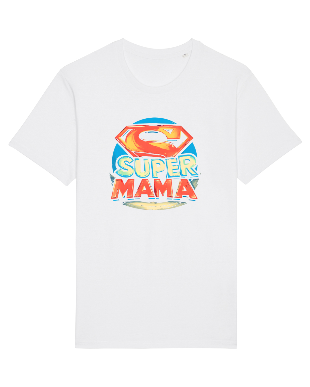 Tricou mânecă scurtă Unisex Rocker White