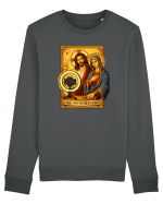 Funny Jesus Mary Influencer Bluză mânecă lungă Unisex Rise