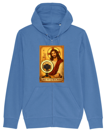 Jesus Influencer Bright Blue