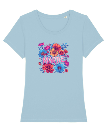  MARTIE - PRIMAVARA - FLORI 3 Sky Blue