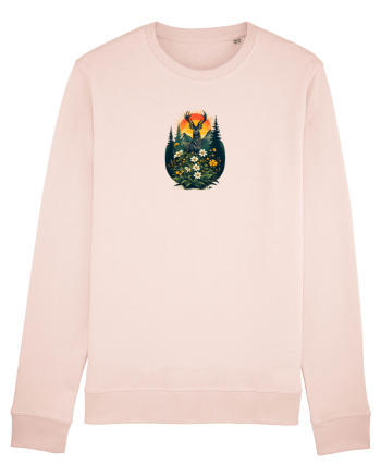 CERB CARPATIN - PRIMAVARA - MUNTI - BRAZI -SOARE Candy Pink