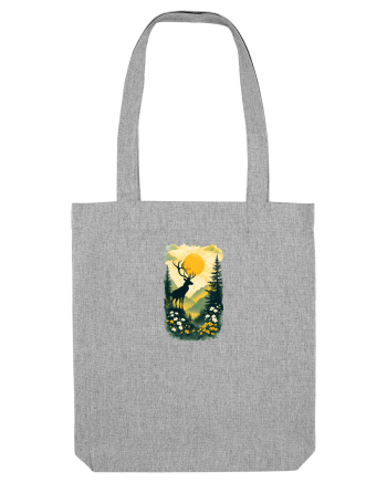 CERB CARPATIN - PRIMAVARA - MUNTI - BRAZI -SOARE 2 Heather Grey