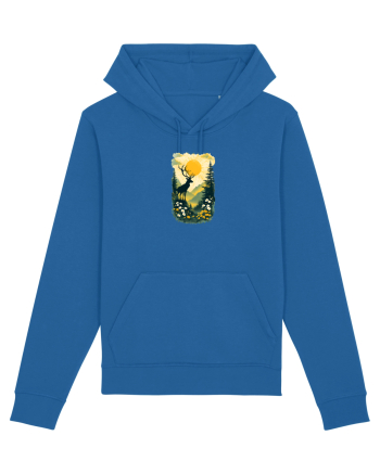 CERB CARPATIN - PRIMAVARA - MUNTI - BRAZI -SOARE 2 Royal Blue