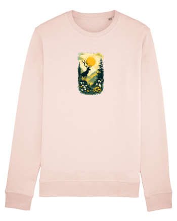 CERB CARPATIN - PRIMAVARA - MUNTI - BRAZI -SOARE 2 Candy Pink