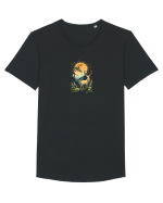 CERB CARPATIN - PRIMAVARA - MUNTI - BRAZI -SOARE 3 Tricou mânecă scurtă guler larg Bărbat Skater