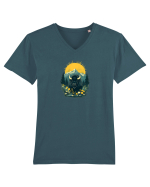 ZIMBRU - PRIMAVARA - MUNTI - BRAZI -SOARE  Tricou mânecă scurtă guler V Bărbat Presenter
