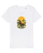 ZIMBRU - PRIMAVARA - MUNTI -CARPATHIANS -  BRAZI -SOARE  3 Tricou mânecă scurtă  Copii Mini Creator