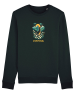 CERB - PRIMAVARA - MUNTI - CARPATHIANS -  BRAZI -SOARE   Bluză mânecă lungă Unisex Rise