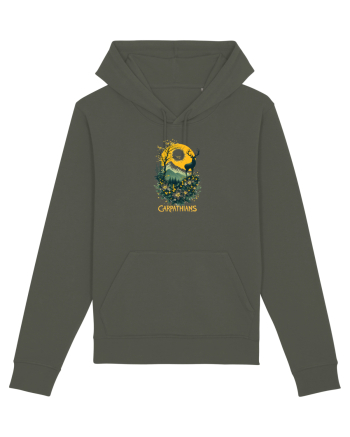 CERB - PRIMAVARA - MUNTI - CARPATHIANS -  BRAZI -SOARE  2 Khaki