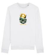 CERB - PRIMAVARA - MUNTI - CARPATHIANS -  BRAZI -SOARE  2 Bluză mânecă lungă Unisex Rise