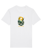 CERB - PRIMAVARA - MUNTI - CARPATHIANS -  BRAZI -SOARE  2 Tricou mânecă scurtă Unisex Rocker