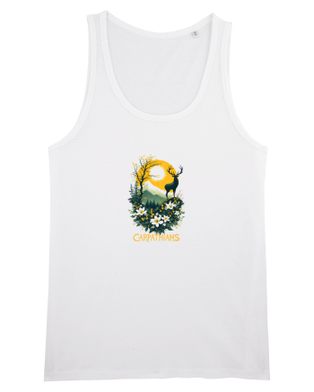 CERB - PRIMAVARA - MUNTI - CARPATHIANS -  BRAZI -SOARE  2 White