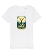 CERB - PRIMAVARA - MUNTI - CARPATHIANS -  BRAZI -SOARE  3 Tricou mânecă scurtă  Copii Mini Creator