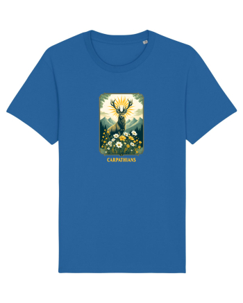 CERB - PRIMAVARA - MUNTI - CARPATHIANS -  BRAZI -SOARE  3 Royal Blue