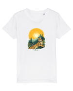 RAS / LYNX - PRIMAVARA - MUNTI - CARPATI -  BRAZI -SOARE  3 Tricou mânecă scurtă  Copii Mini Creator