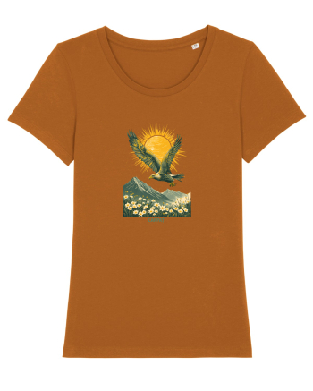 VULTUR - PRIMAVARA - MUNTI - CARPATI -  BRAZI -SOARE  3 Roasted Orange