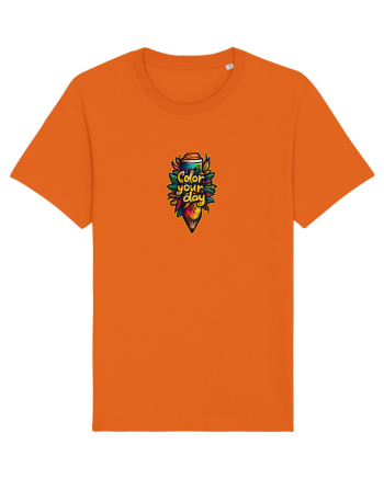 COLOR YOUR DAY - COLOREAZA-TI ZIUA - CREION COLORAT - PRIMAVARA Bright Orange