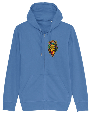 COLOR YOUR DAY - COLOREAZA-TI ZIUA - CREION COLORAT - PRIMAVARA - lateral Bright Blue