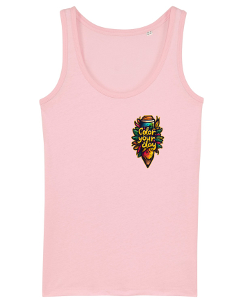 COLOR YOUR DAY - COLOREAZA-TI ZIUA - CREION COLORAT - PRIMAVARA - lateral Cotton Pink