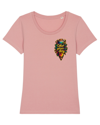 COLOR YOUR DAY - COLOREAZA-TI ZIUA - CREION COLORAT - PRIMAVARA - lateral Canyon Pink