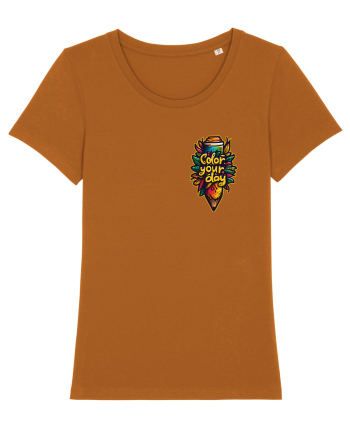 COLOR YOUR DAY - COLOREAZA-TI ZIUA - CREION COLORAT - PRIMAVARA - lateral Roasted Orange