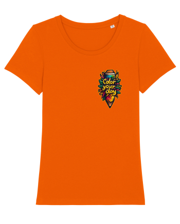 COLOR YOUR DAY - COLOREAZA-TI ZIUA - CREION COLORAT - PRIMAVARA - lateral Bright Orange