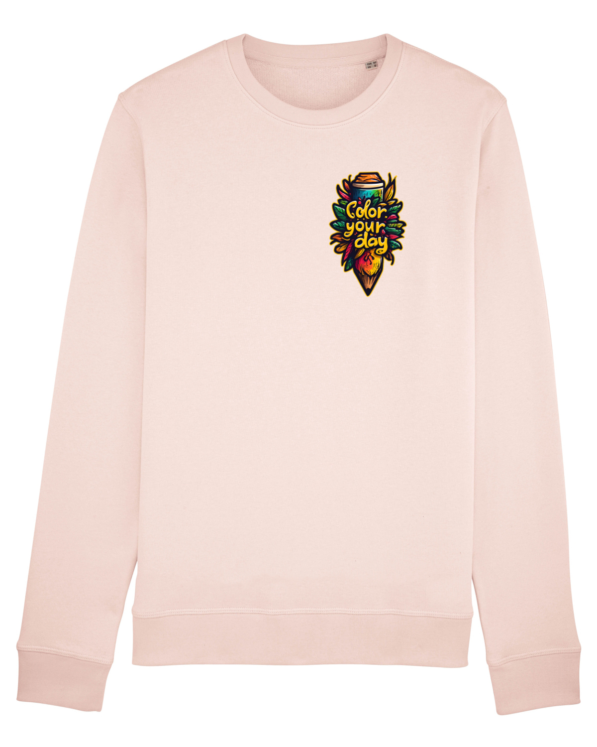 Bluză mânecă lungă Unisex Rise Candy Pink