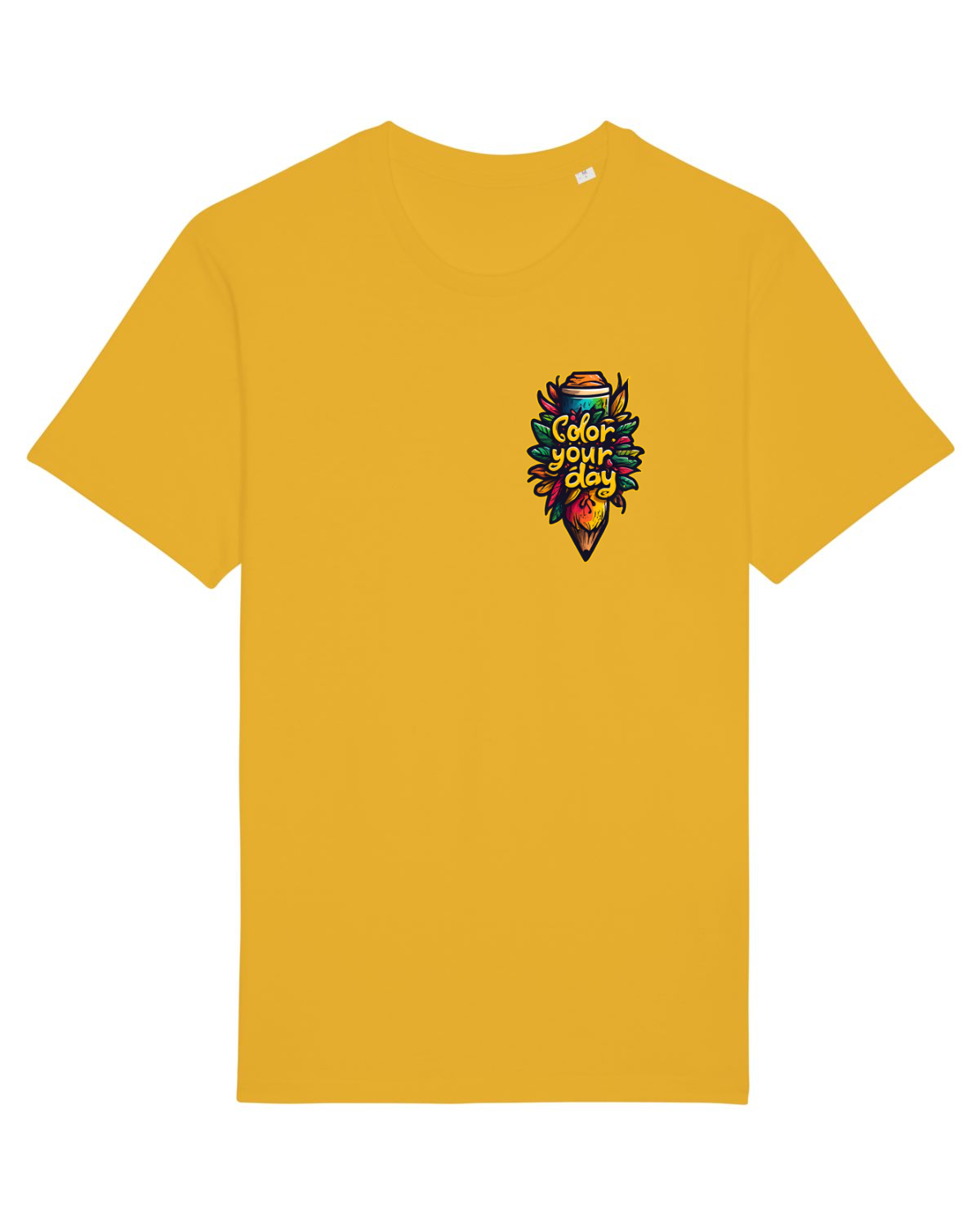 Tricou mânecă scurtă Unisex Rocker Spectra Yellow