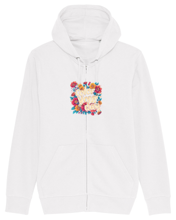 COLOR YOUR DAY - COLOREAZA-TI ZIUA - FLORI - PRIMAVARA White