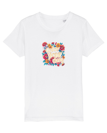 COLOR YOUR DAY - COLOREAZA-TI ZIUA - FLORI - PRIMAVARA White