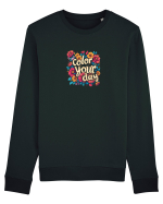 COLOR YOUR DAY - COLOREAZA-TI ZIUA - FLORI - PRIMAVARA Bluză mânecă lungă Unisex Rise