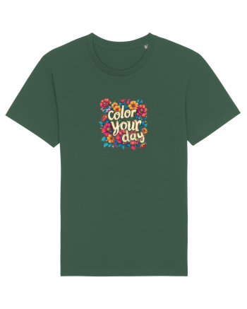 COLOR YOUR DAY - COLOREAZA-TI ZIUA - FLORI - PRIMAVARA Bottle Green
