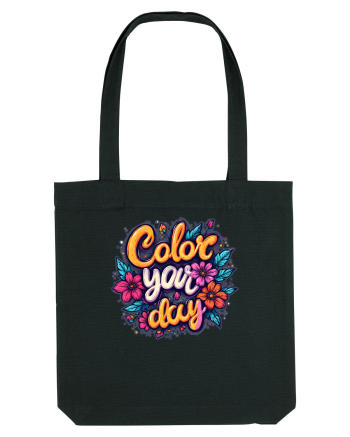 COLOR YOUR DAY - COLOREAZA-TI ZIUA - FLORI - PRIMAVARA 2 Black
